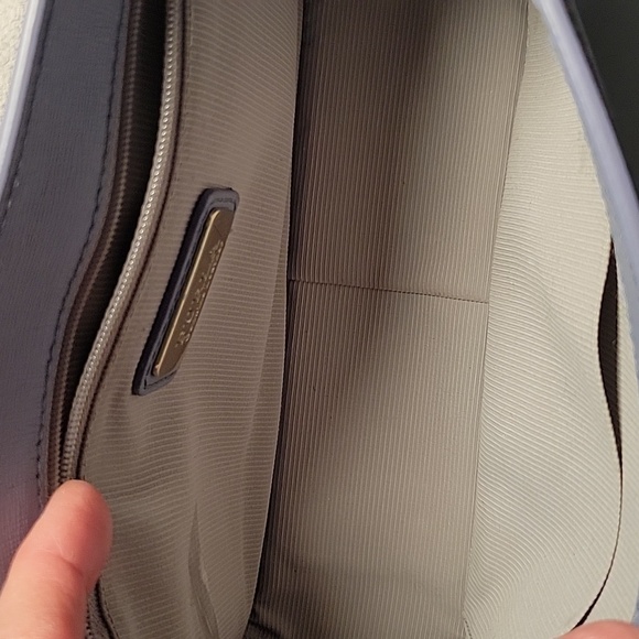 Furla Metropolis Studded Leather Flap Crossbody Bag in Periwinkle Blue – Leather - Picture 11 of 14